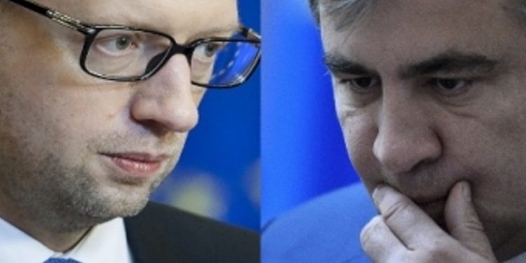 Президент Украины назвал причину конфликта между Яценюком и Саакашвили