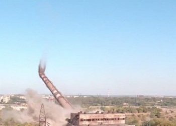 В сети появилось видео взрыва трубы «Запорожстали», - пресса