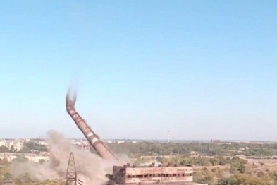 В сети появилось видео взрыва трубы «Запорожстали», - пресса