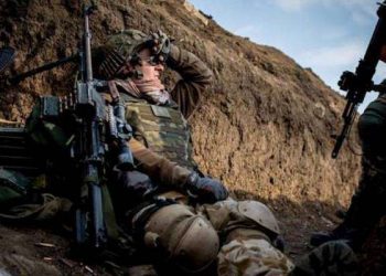 Грузовик с военными ВСУ взорвался под Горловкой