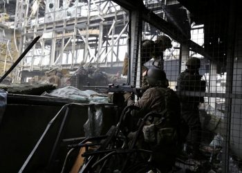 Опубликованы ранее неизвестные снимки киборгов в Донецком аэропорту
