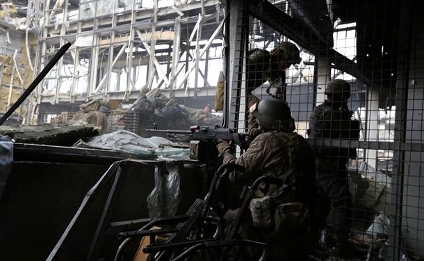 Опубликованы ранее неизвестные снимки киборгов в Донецком аэропорту