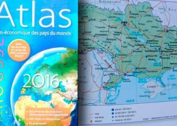 Французское издательство исправило «ошибку» с Крымом в составе РФ