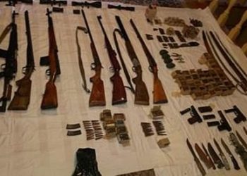 CБУ изъяла у агента террористов мега-арсенал оружия