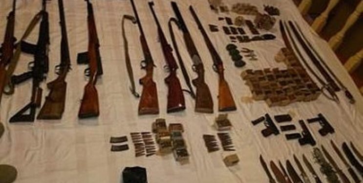 CБУ изъяла у агента террористов мега-арсенал оружия