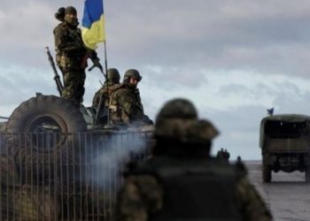 В результате обстрела шахты под Донецком погиб украинский солдат