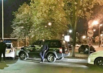 Сын Дмитрия Корчинского разъезжал по Киеву на угнанном автомобиле