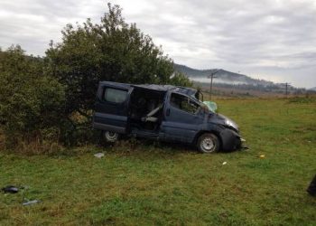 Во Львовской области в аварии пострадали семеро иностранцев