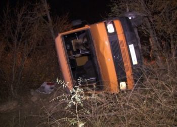 В Одессе перевернулось маршрутное такси