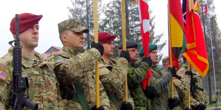 На Яворовском полигоне проходят учения подразделений ВС Украины