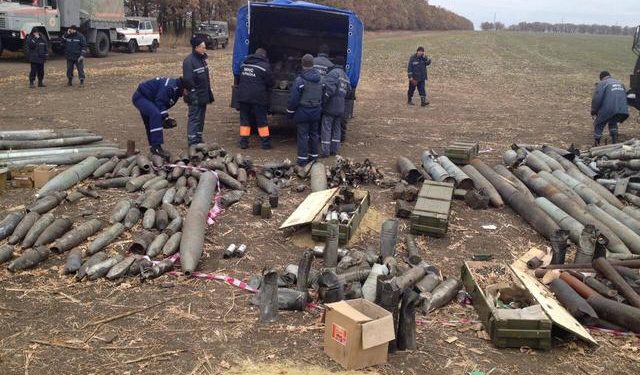 Саперы обезвредили в Сватово16000 боеприпасов