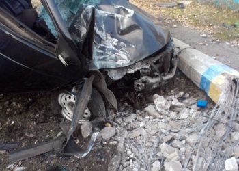 В Донецкой области устроившие гонку водители попали в аварию