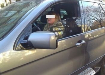 Во Львове задержали пьяную автоледи