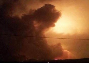 За прошедшие сутки взорвалась база с боеприпасами «ЛНР»