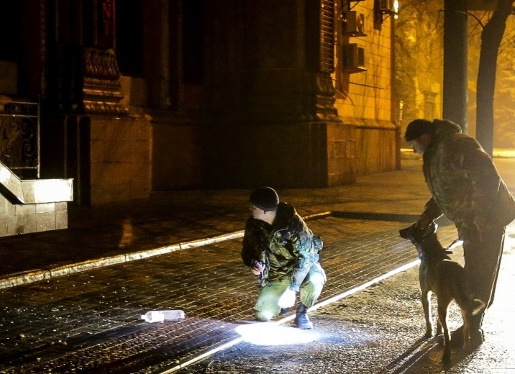 В Запорожье начато расследование ночного взрыва возле “Консула”