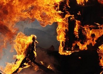 Ребенок погиб во время пожара в Днепропетровской области