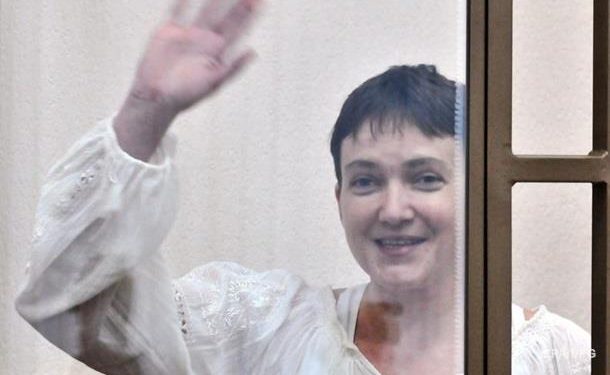 Савченко объявила сухую голодовку