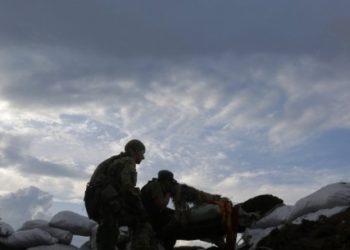 За ночь боевики около 50 раз открыли огонь по позициям сил АТО