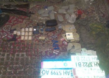 Оперативники задержали диверсанта с арсеналом оружия и боеприпасами
