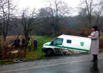 В Закарпатской области авто инкассаторов «Ощадбанка» попало в ДТП