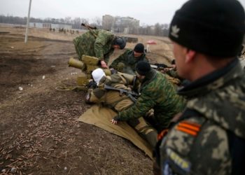 Украинских солдат обстреляли в Крымском противотанковой ракетой