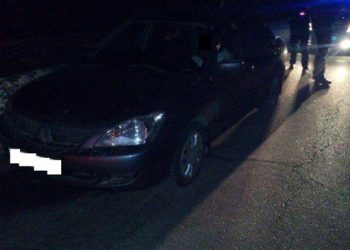 В Закарпатской области патрульные задержали пьяного подполковника