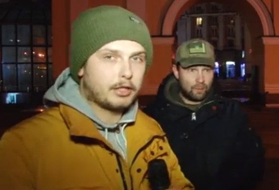 Журналисты 17 телеканала сообщили о ночном нападении, - опубликовано видео