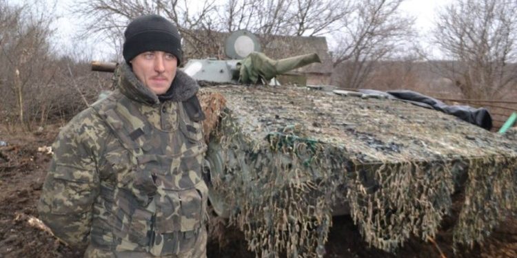 Украинские солдаты отбили наступление боевиков в районе Зайцево