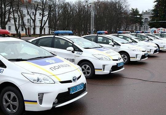Киевская полиция призналась, сколько авто разбили патрульные
