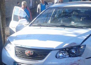 В Никополе расстреляли авто, два человека погибли