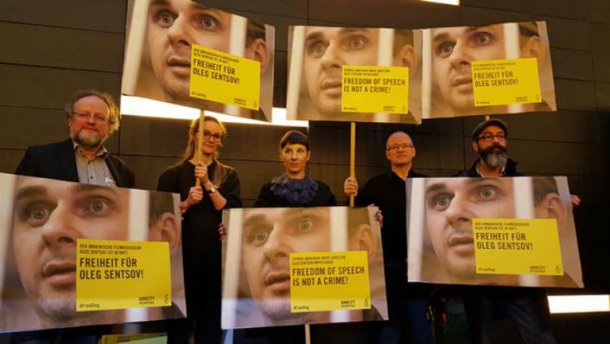 На Берлинале устроили акцию в поддержку Сенцова, - СМИ