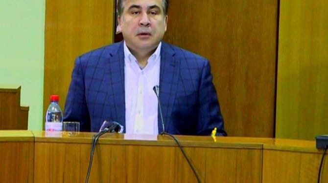 Саакашвили выгнал представителя СБУ с заседания Совета экономразвития, - пресса