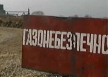 На одной из скважин в Черниговской области фонтанировал газ