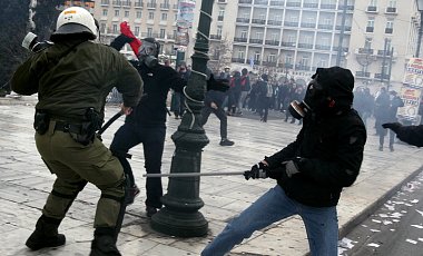 СМИ: Забастовка в Греции собрала 40 тысяч людей