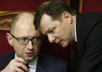 СМИ: Яценюк ведет переговоры с Ляшко о возвращении в коалицию
