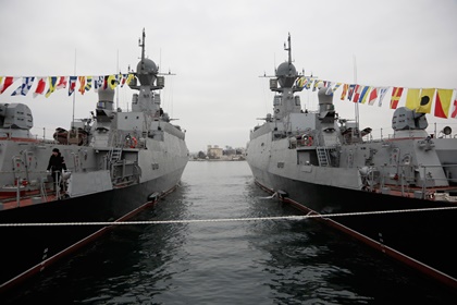 Российский корабль с ракетами «Калибр» отправился к берегам Сирии