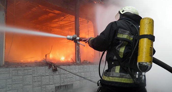 Во Львове горело общежитие