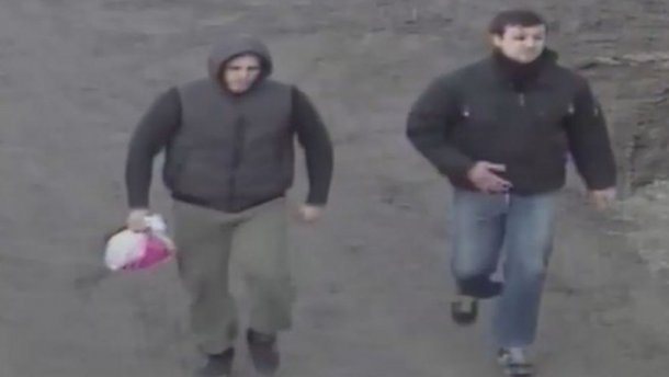 Лица грабителей банка в Запорожье попали на камеры