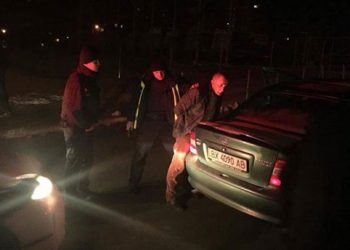 В Киеве полиция устроила погоню за пьяным водителем