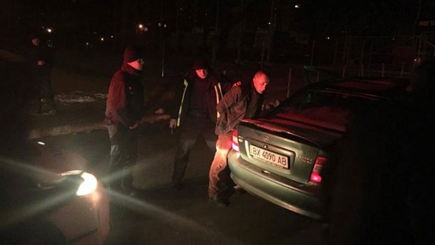 В Киеве полиция устроила погоню за пьяным водителем