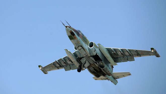 Пилот Су-25 погиб при катапультировании