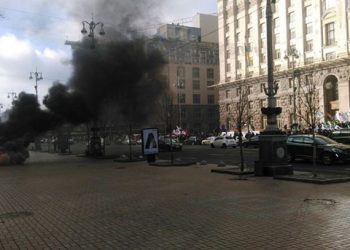 В Киеве таксисты протестуют против Uber