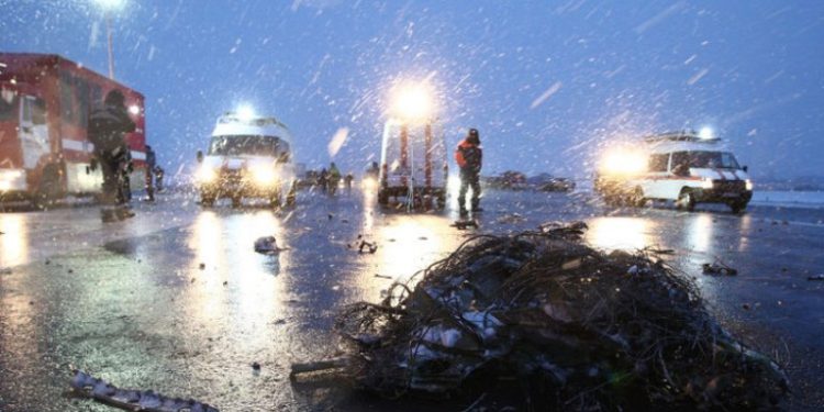 В интернете появилось новое видео крушения «Боинга» под Ростовом
