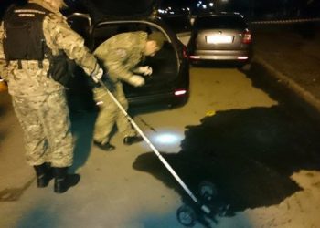 В авто депутата Ивано-Франковского областного совета бросили гранату