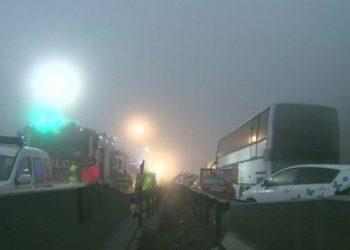 В Северной Каролине произошла массовая авария с участием около 100 автомобилей