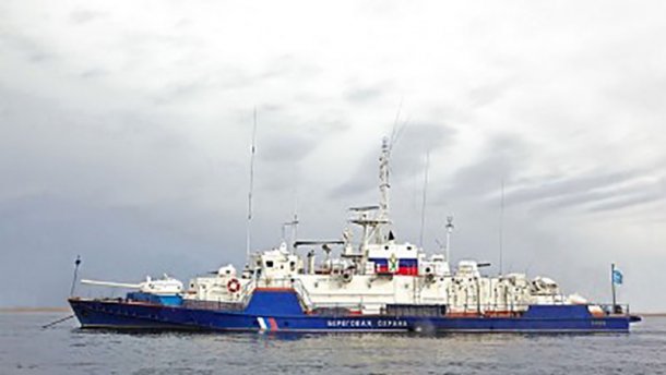 Вблизи Мариуполя обнаружили российский военный корабль