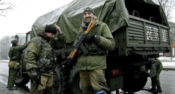 Украинским солдатам удалось уничтожить КАМАЗ боевиков