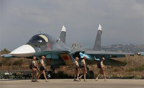 Сирию покинули две группы российских самолетов