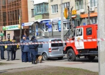 В Кировограде взорвалась урна с мусором