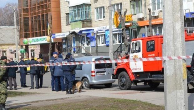В Кировограде взорвалась урна с мусором
